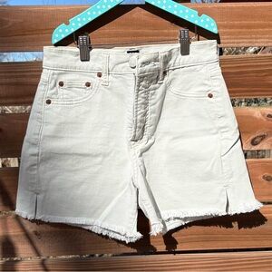 GAP Women's Off-White Jean Shorts